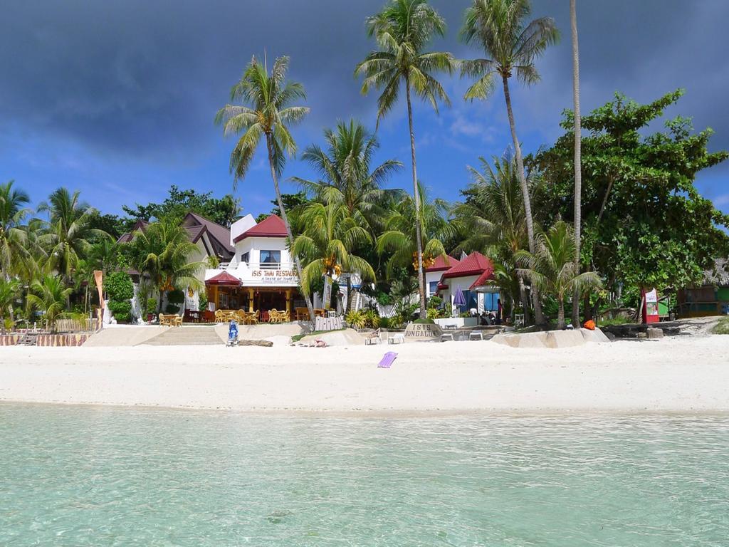 Isis Bungalows Hotel Panglao Bagian luar foto
